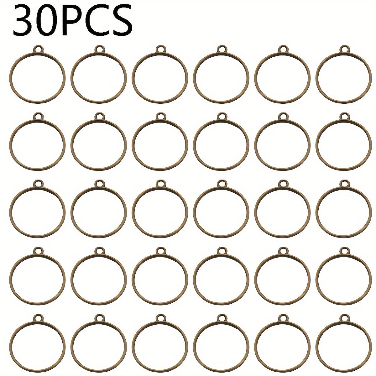 Jewelry Making Kit with 30 Alloy Drop Pendants for Necklaces Bracelets Earrings