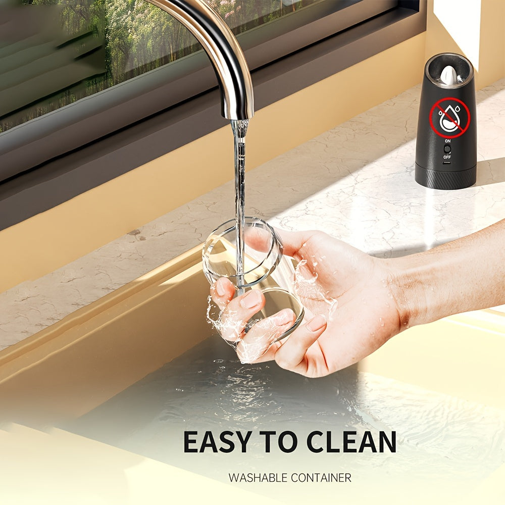 1/2 шт. Электрическая мельница для перца с гравитационным сенсором и светодиодной подсветкой. Перезаряжаемая, полностью автоматическая с большой камерой для наполнения. Необходимый инструмент для приправ.