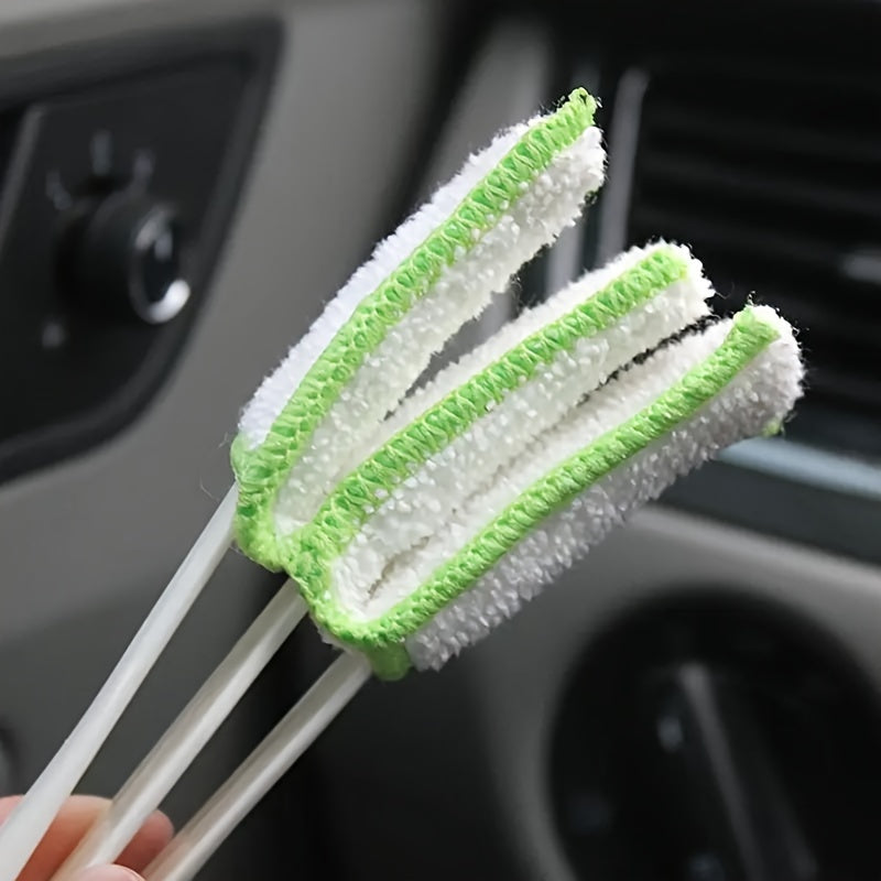 Universal Car Interior Dust Cleaner Brush for AC Vents and Detailing