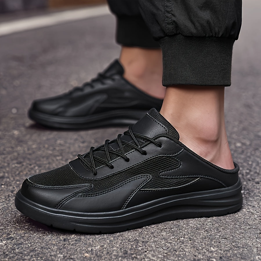 Men's Slip-On Platform Skate Shoes Casual Low Top Outdoor Spring Summer