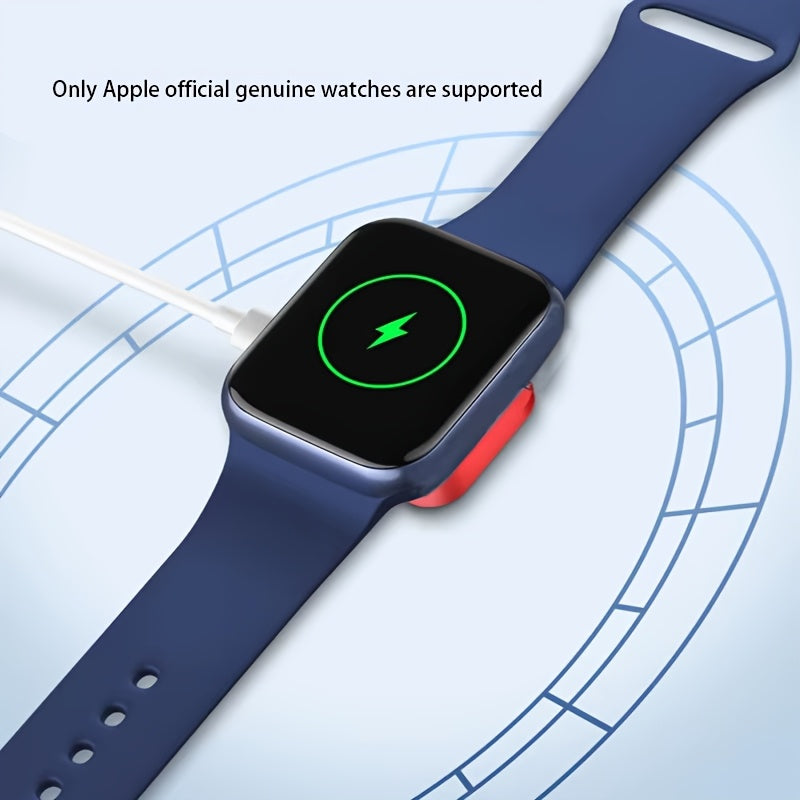Apple Watch S9 - 1 SE seriyali portativ ikki interfeysli Type C lightning zaryadlovchi