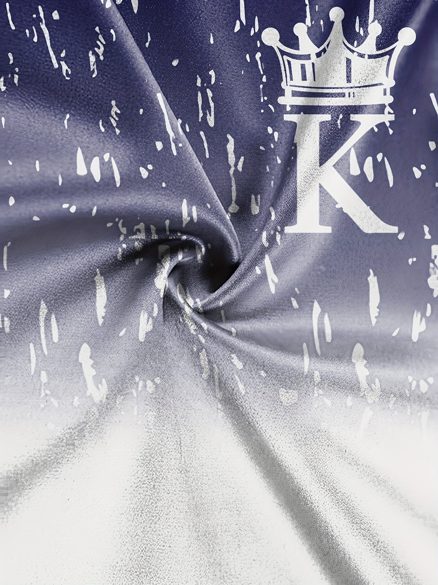 Men's Geometric Pattern Polyester Lounge Pajama Set with Sweatshirts and Jogger Pants