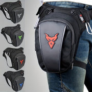 Motorcycle Leg Bag Durable Oxford Cloth Adjustable Thigh Belt Black Riding Equipment Crossbody Bag