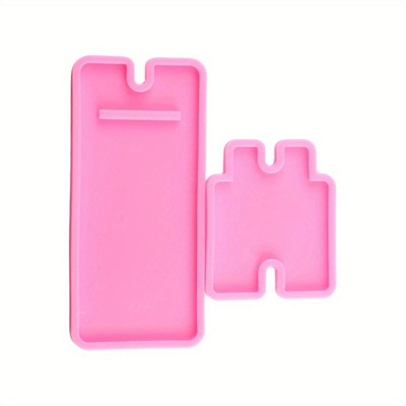 Silicone Mold for Making Mobile Phone Stands Resin Casting DIY Crafts