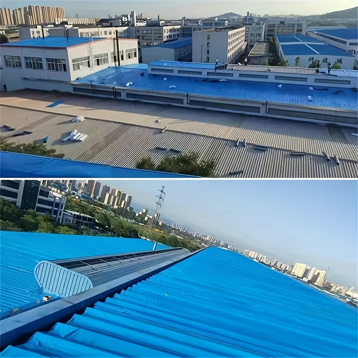 Leak Repair Coating for Metal Surfaces Rust Prevention Water Leak Sealant for Factory Roofs and Iron