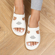 Women's EVA Flat Bottom Slippers Indoor Outdoor Summer Cartoon Cute