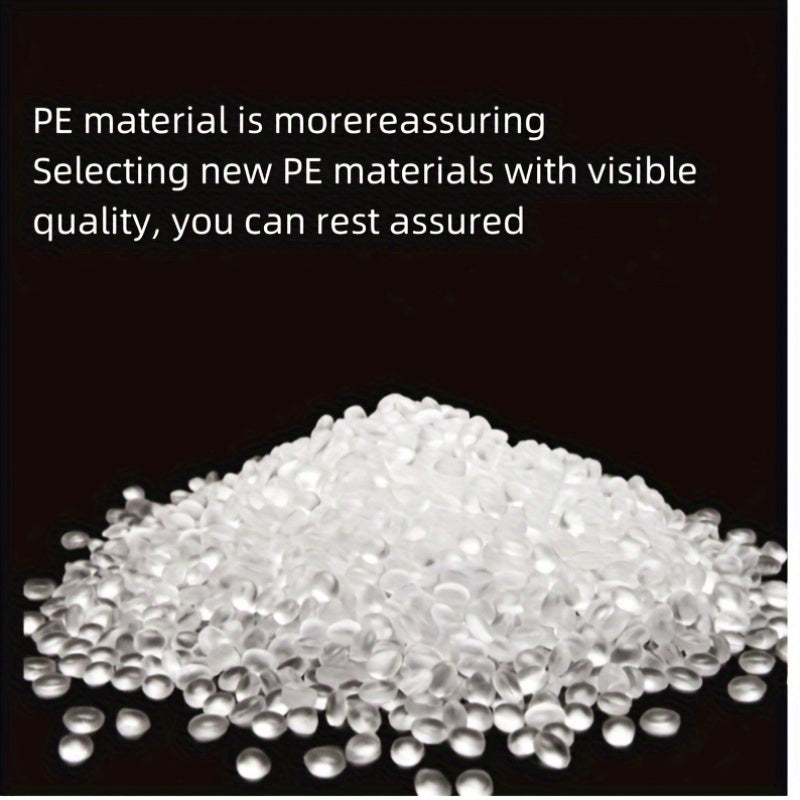 Uy oshxonasida foydalanish uchun qo'shimcha qalin katta qora axlat qoplari, yashash xonasi va oshxona uchun mukammal, bir martalik foydalanish uchun