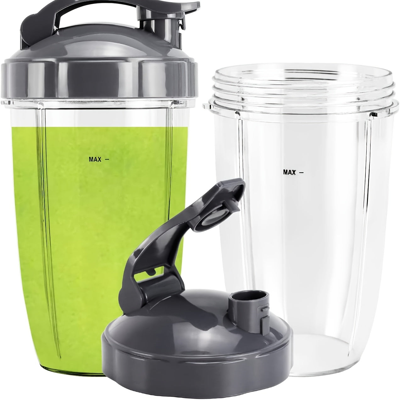 24oz Blender Replacement Cup for NutriBullet Pro 900W 600W with Flip Lid