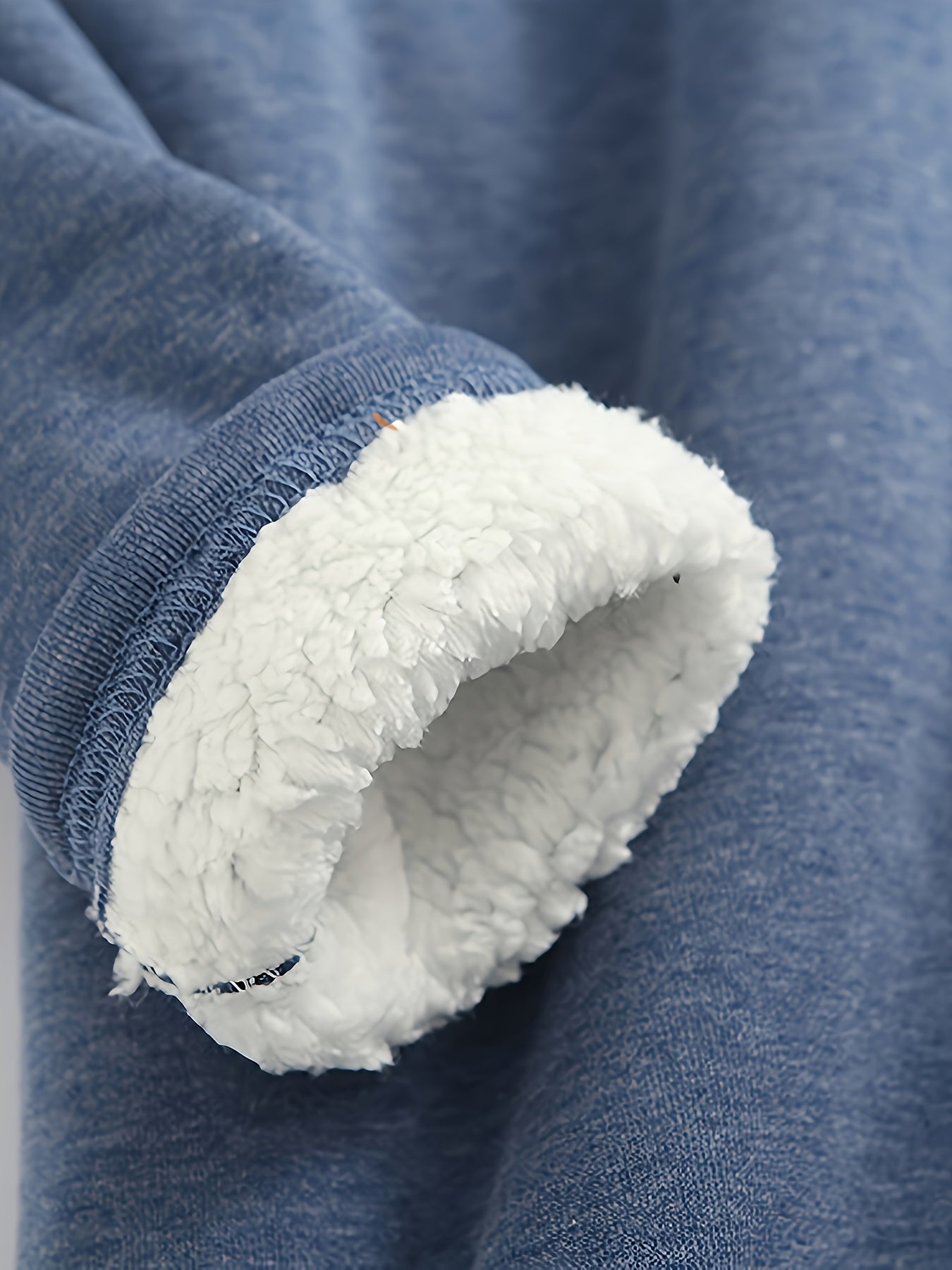 Women's Plus Size Fleece-Lined Thermal Long Sleeve Tunic Top Cozy Winter Casual Pullover