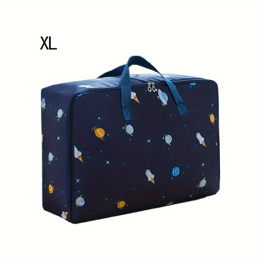 Large Capacity Waterproof Oxford Cloth Storage Bag for Clothes Bedding Toys Household Organization