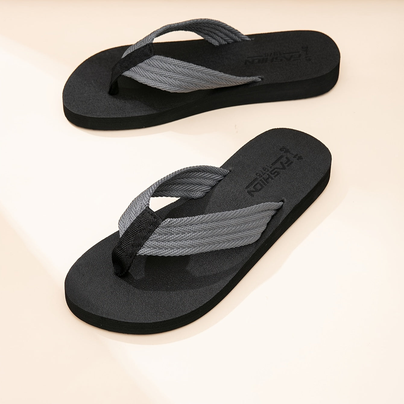 Мужские тканевые верхние шлепанцы для помещений, улицы, пляжа, весны и лета