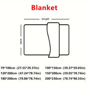 Solid Color Fleece Blanket in the New Blanket Series