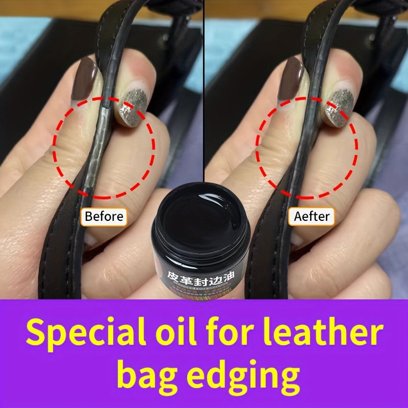 Leather Edge Coloring Kit 30ml for Bags Belts Wallets Leather Finish