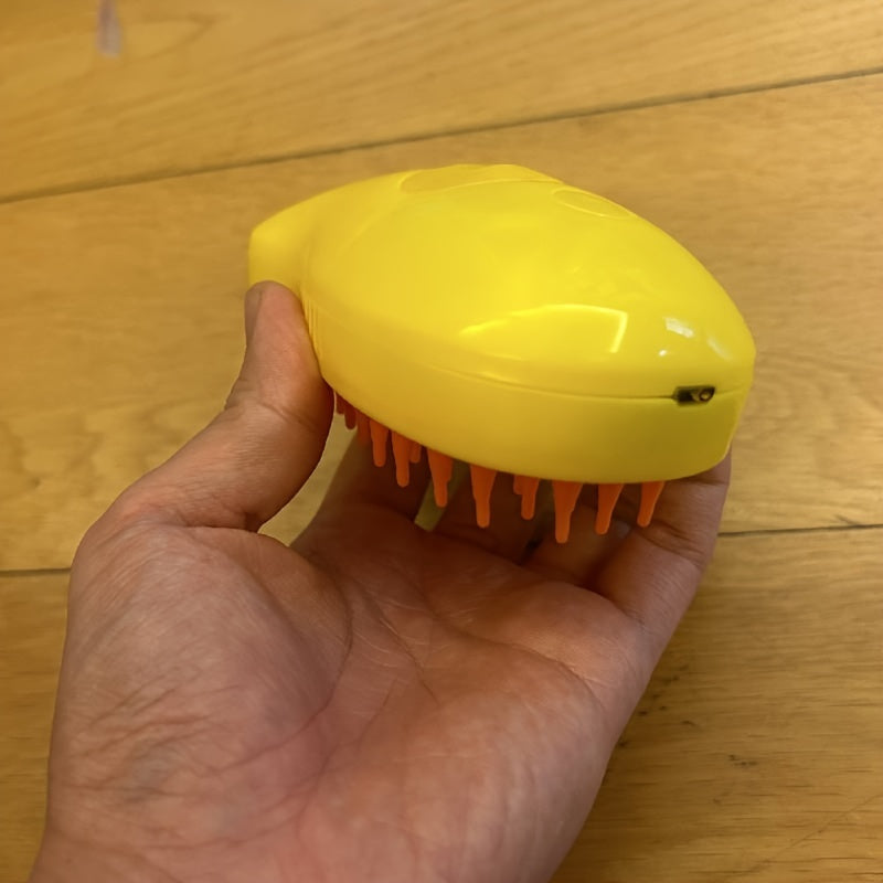 Electric Steam Massage Comb for Cats and Dogs Self-Cleaning USB Rechargeable Pet Grooming Brush