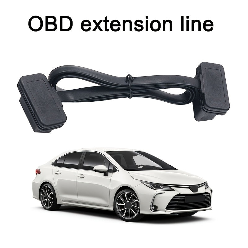 OBD2 Extension Cable Flexible Flat Diagnostic Expansion Cord Car Tool