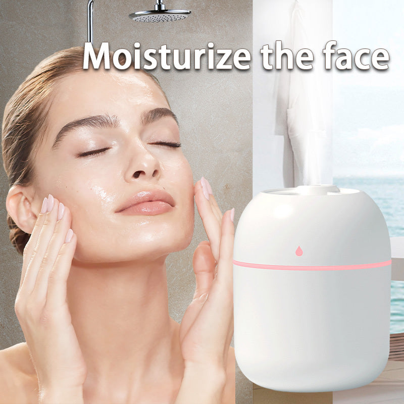 USB Powered Humidifier with Night Light for Bedroom and Office