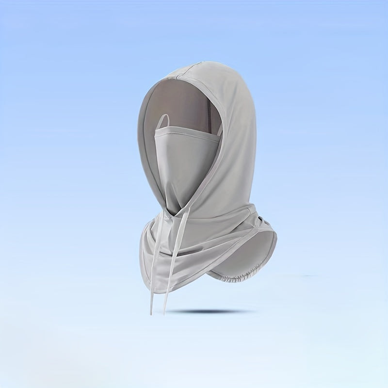 Sun Protection Hat with Hood and Neck Gaiter for Outdoor UV Protection Breathable Lightweight