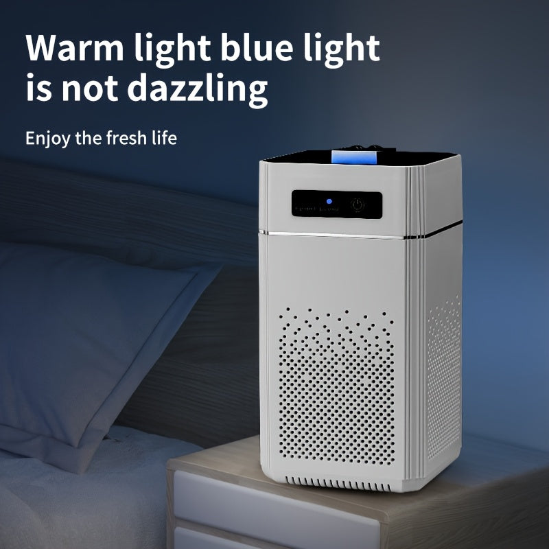 USB orqali quvvatlanadigan uy uchun havo tozalagich, uy hayvonlari sochlarini olib tashlash filtri bilan, hidlarni va tutunni avtomatik ravishda yo'q qiladi.