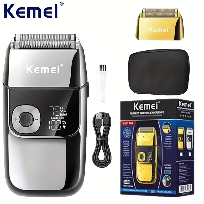 2-in-1 Rechargeable Electric Shaver Hair Clipper for Men