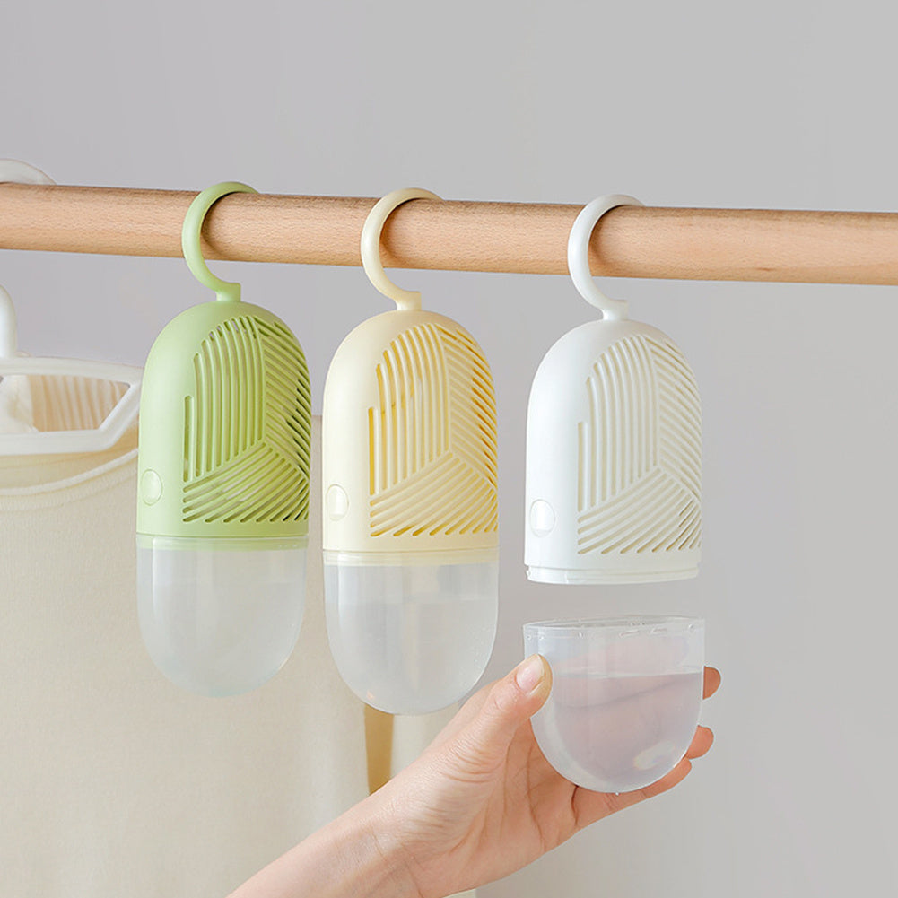 Reusable Clothes Dehumidifier Box with Anti-Mold Packs for Wardrobe