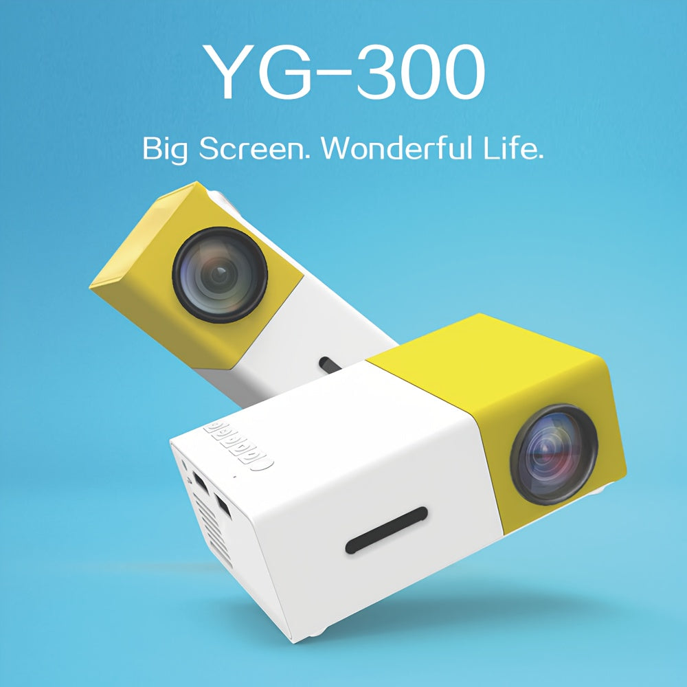 Мини HD-проектор для дошкольного образования детей USB LCD динамики компактный