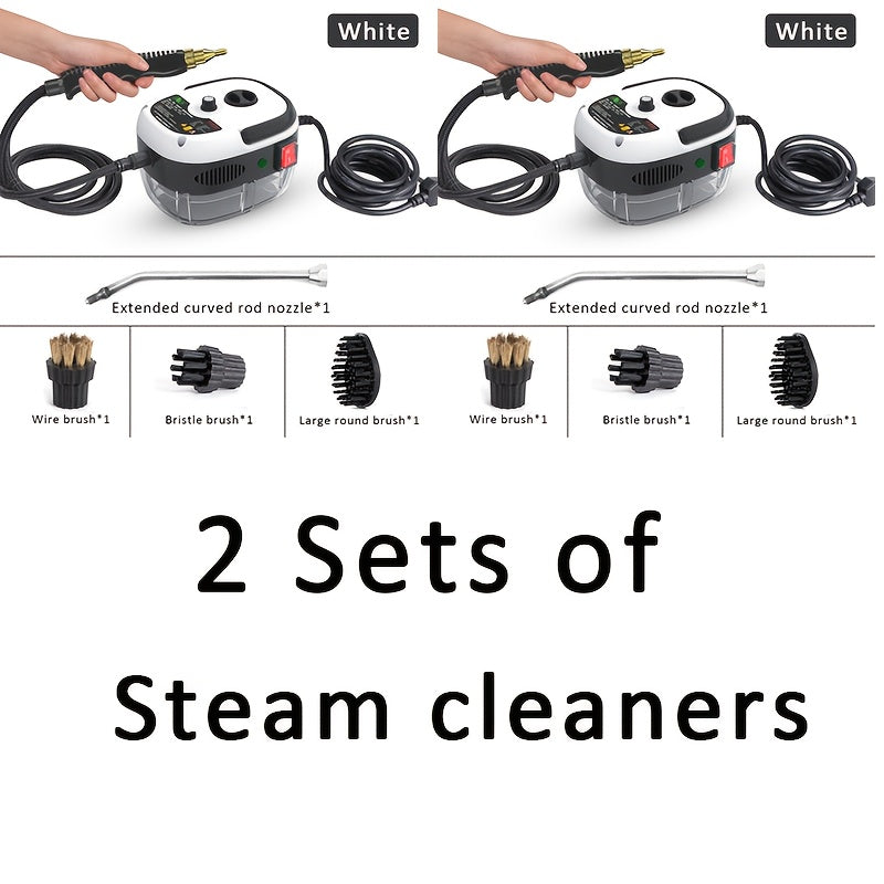 High-Pressure Steam Cleaner 1.2L Capacity Multi-Functional Nozzle for Kitchen and Bathroom Cleaning