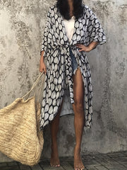 Печатный пляжный накидка для купальника для пляжного отдыха