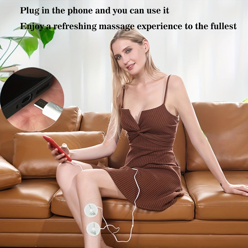 Uch tugmachali displeyga ega mini massajer, USB quvvatlanadi, 6 rejim, 8 intensivlik darajasi, qo'llar, sonlar va orqa uchun konvertor boshini o'z ichiga oladi. To'liq tana massaji uchun ideal, portativ dizayn.