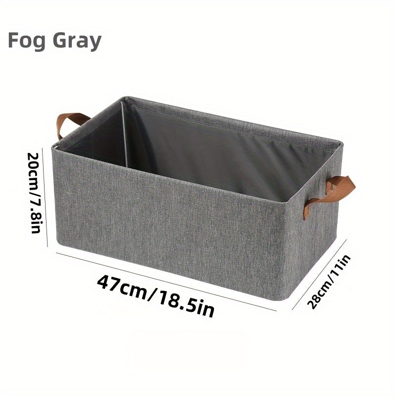 Большая складная коробка для хранения со стальной рамой, водонепроницаемая, устойчивая к царапинам, 26 л