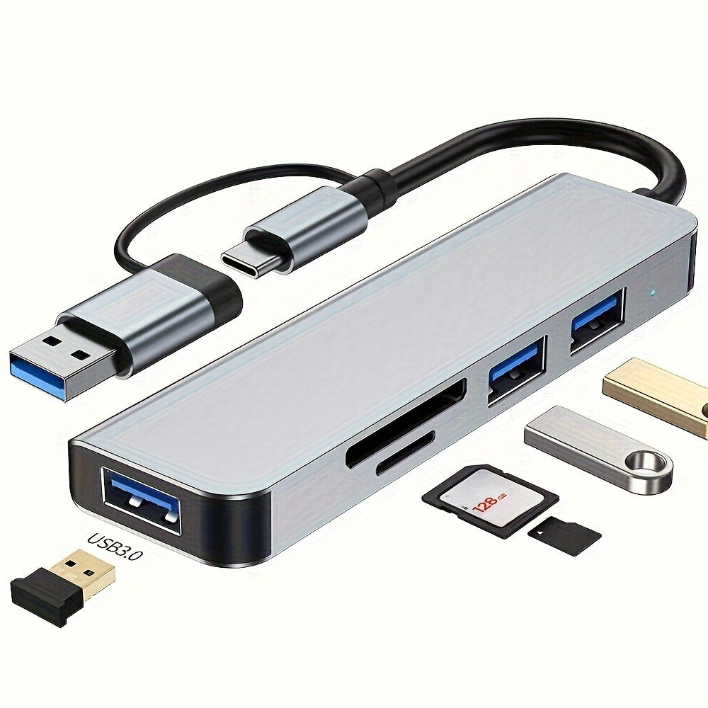 USB C Hub with Multiple Ports for MacBook Pro Air and USB C Laptops