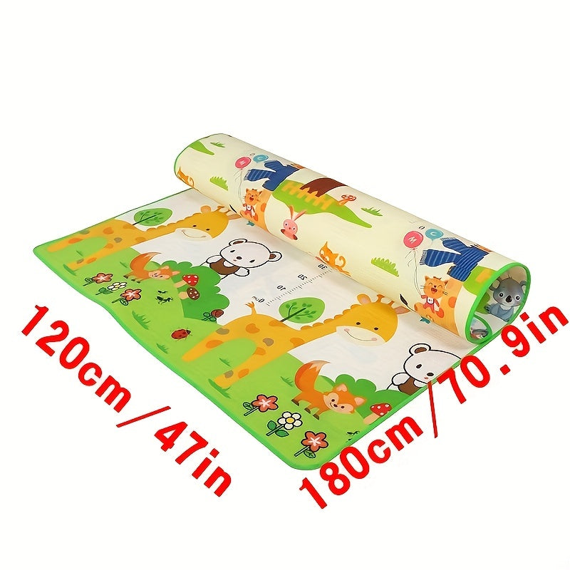 Baby Play Mat 180x120cm Non-Slip Thick Foam Climbing Carpet for Kids Room