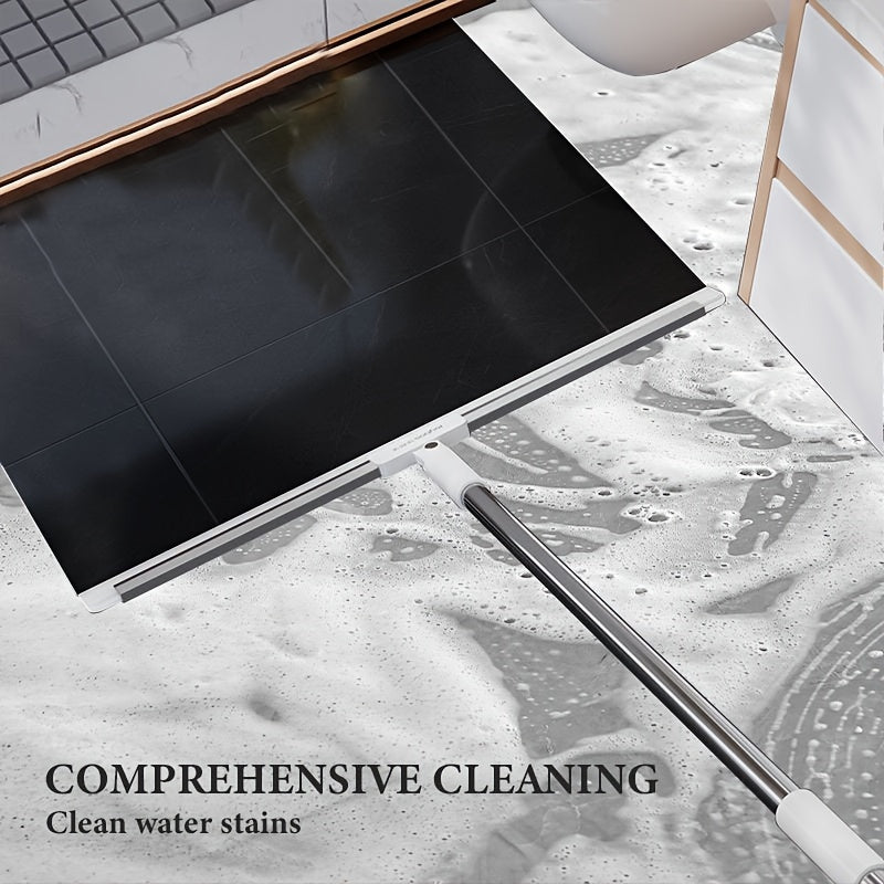 Yagona silikon squeegee polatlar, derazalar va avtomobil shishalar uchun, sozlanadigan tutqich bilan