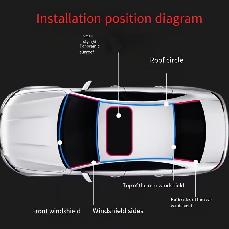 Car Rubber Seal Strip 200cm T-Shaped Waterproof Leakproof Soundproof Weatherproof