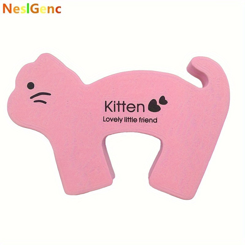 Soft Foam Door Stoppers and Safety Pads with Cartoon Designs for Child Protection