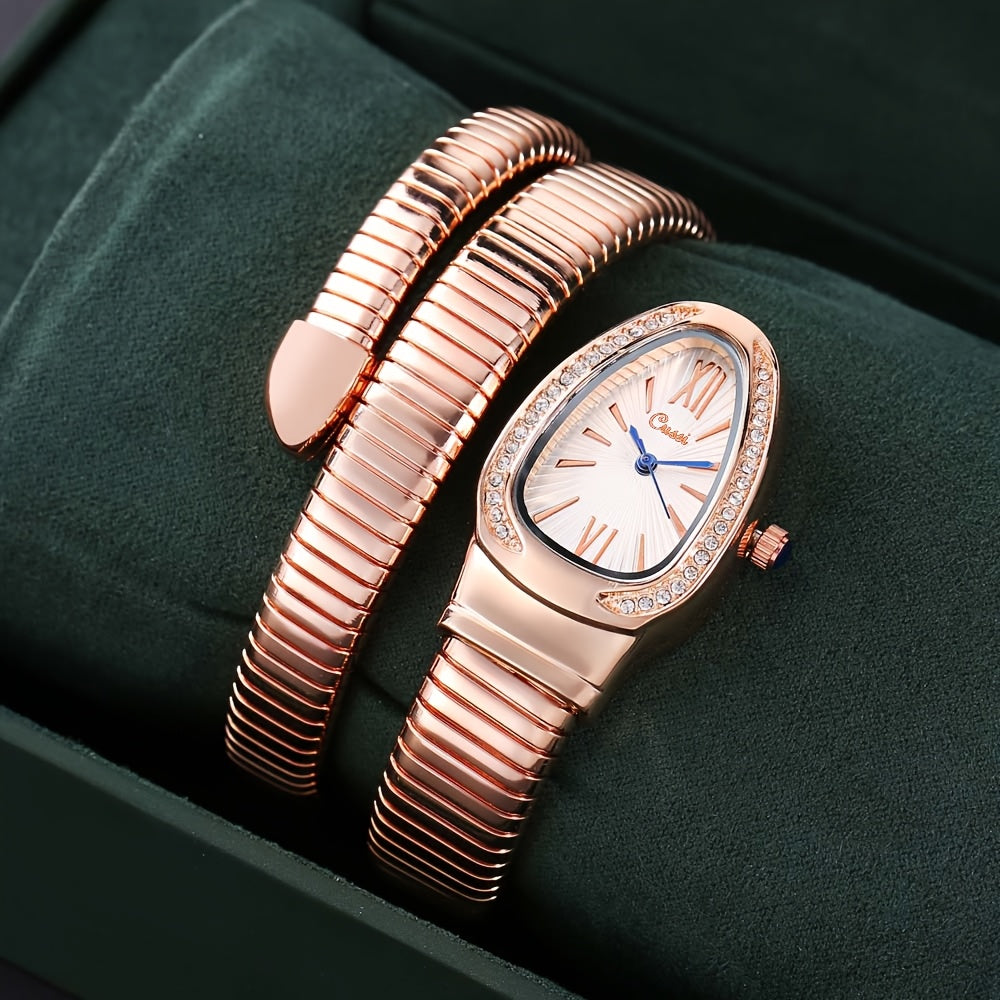 Ladies' Digital Quartz Watch with Charm, Oval Zinc Alloy Case, World Time