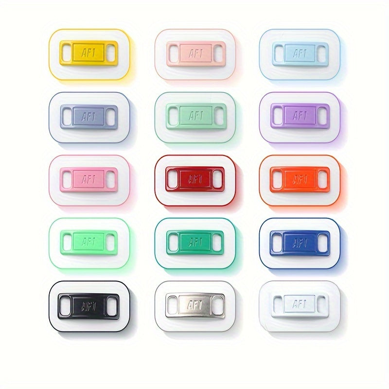 Unisex Gold Shoelace Buckles for Sneakers and Casual Shoes Accessories