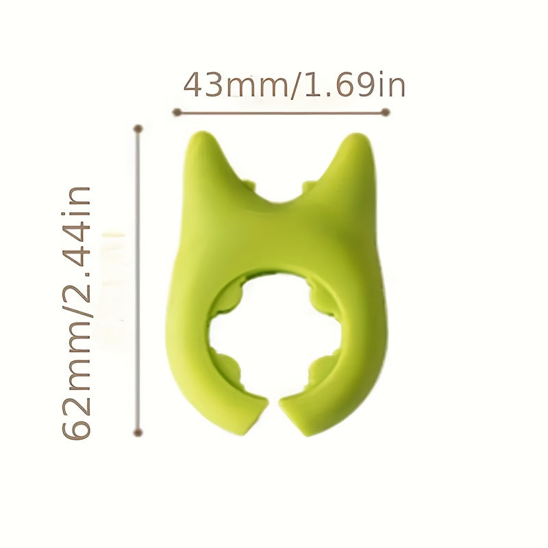 10 ta silikon spatula ushlagichlar to'plami - o'rnatish oson, oshxona asboblari uchun bitta dizayn - uy va professional oshxonalar uchun ideal