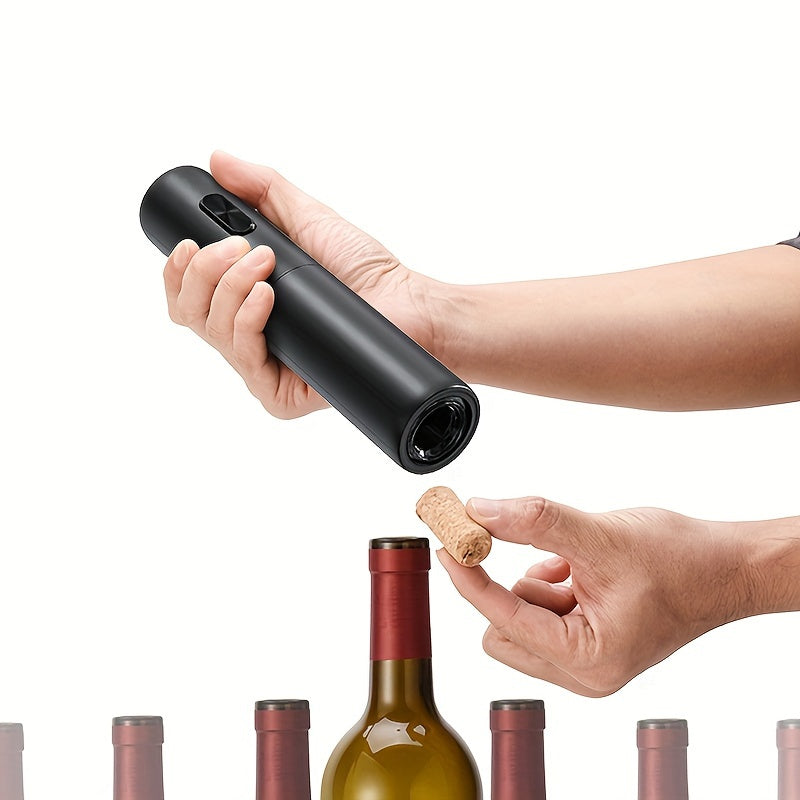 Electric Wine Opener Set with Automatic Corkscrew and Accessories for Kitchen and Dining