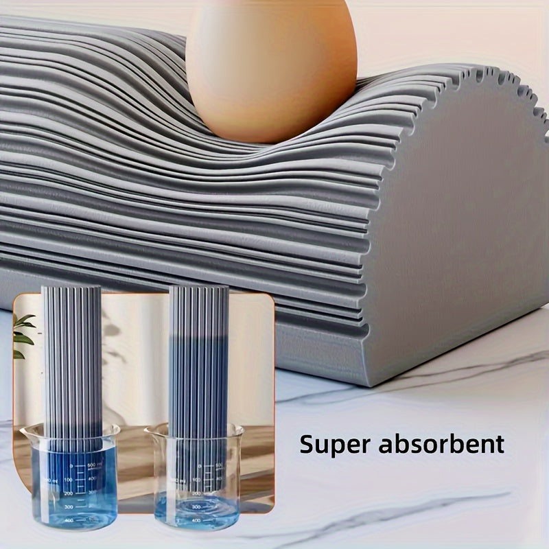 Asosiy tozalash vositasi: Ko'p funksiyali ikki qavatli gubka mop, yuqori singdirish qobiliyati, quruq va nam pollarni qo'l bilan tozalash - oshxona, hammom plitalari va yog'och pollar uchun mukammal.