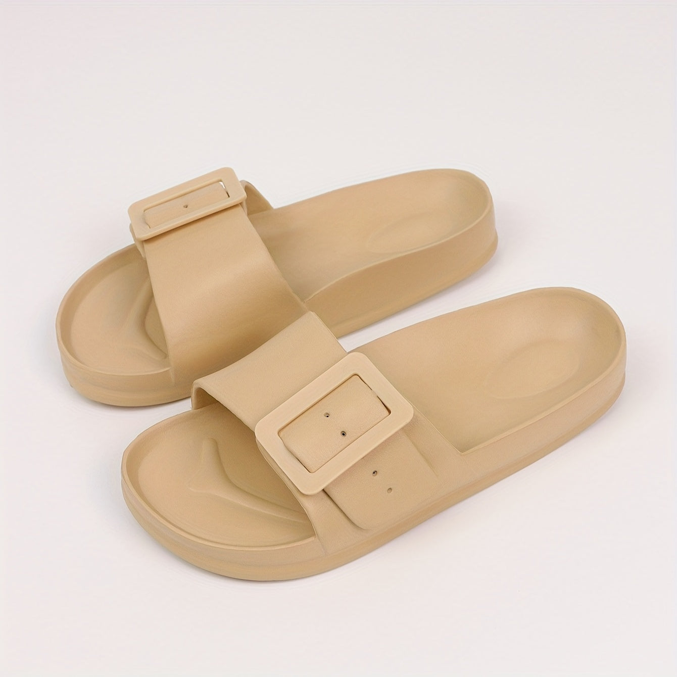 Women's Adjustable EVA Slippers Summer Beach Slides Open-Toe Comfort
