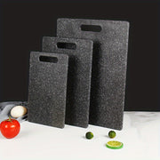 Set of 3 Marble Pattern Cutting Boards Food-Safe Polystyrene for Fruits Vegetables
