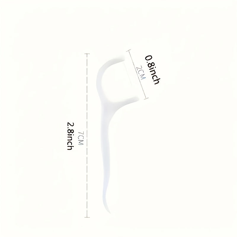 Dental Floss Sticks Ultra-Thin 200pcs Deep Cleaning Suitable for Braces