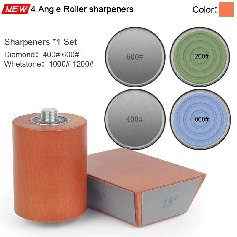 Toʻrtburchak pichoqni silliqlash uchun yogʻochli magnitli rulman va olmos bilan maydalash tizimi