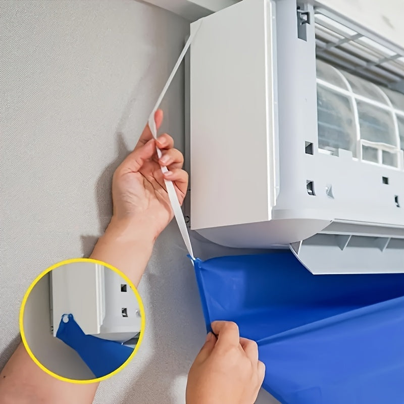 Universal Wall Air Conditioner Cleaning Kit with Dust Bag and Water Catcher