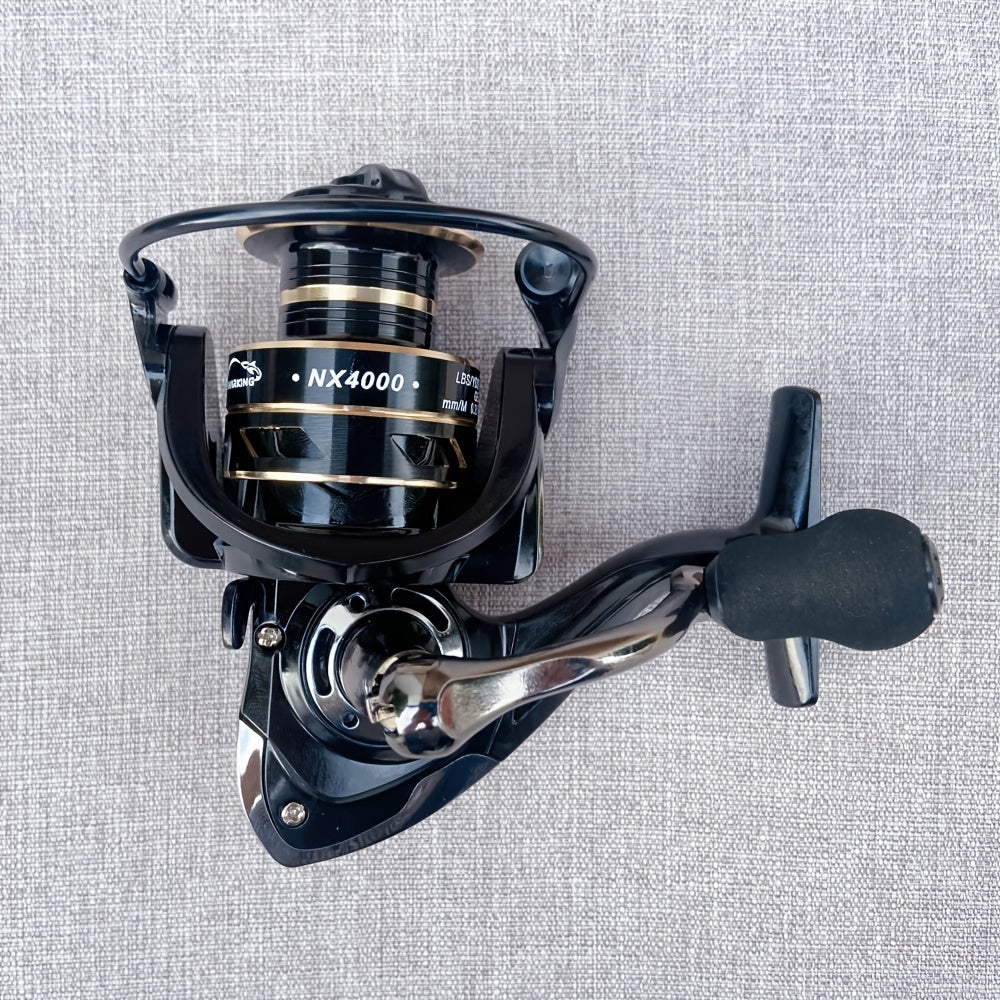 Metal Spinning Fishing Reel 14 Ball Bearings Long Casting Freshwater Black