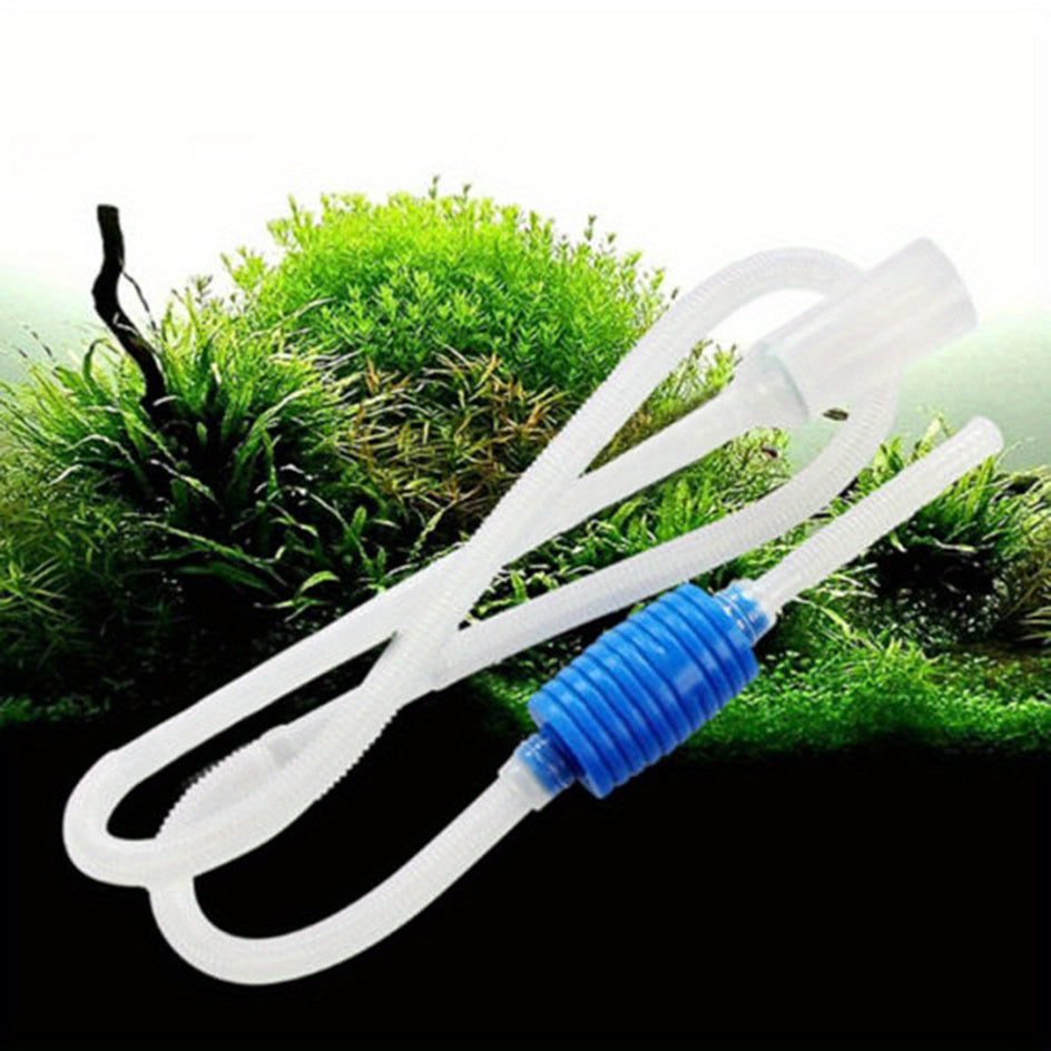 Semi-Automatic Aquarium Siphon Vacuum Cleaner Pump for Maintenance