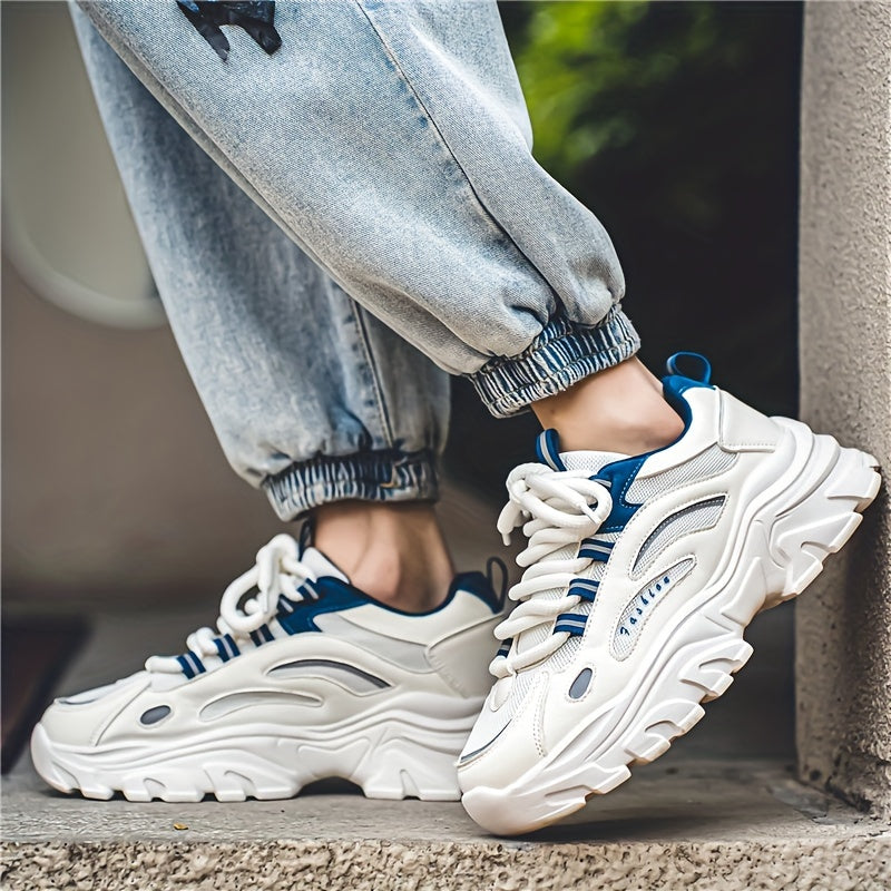 Men's Mesh Casual Sneakers for Outdoor Activities with EVA Sole