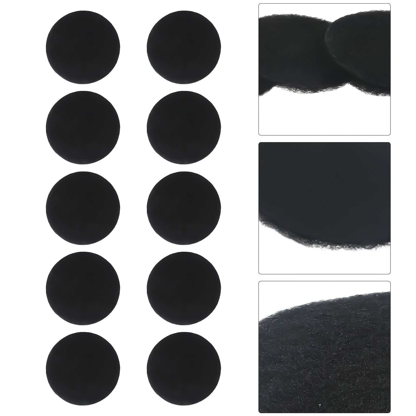 10-Pack Pet Grooming and Vacuum Cleaner Sponges Replacement Parts for P1 Pro Kit