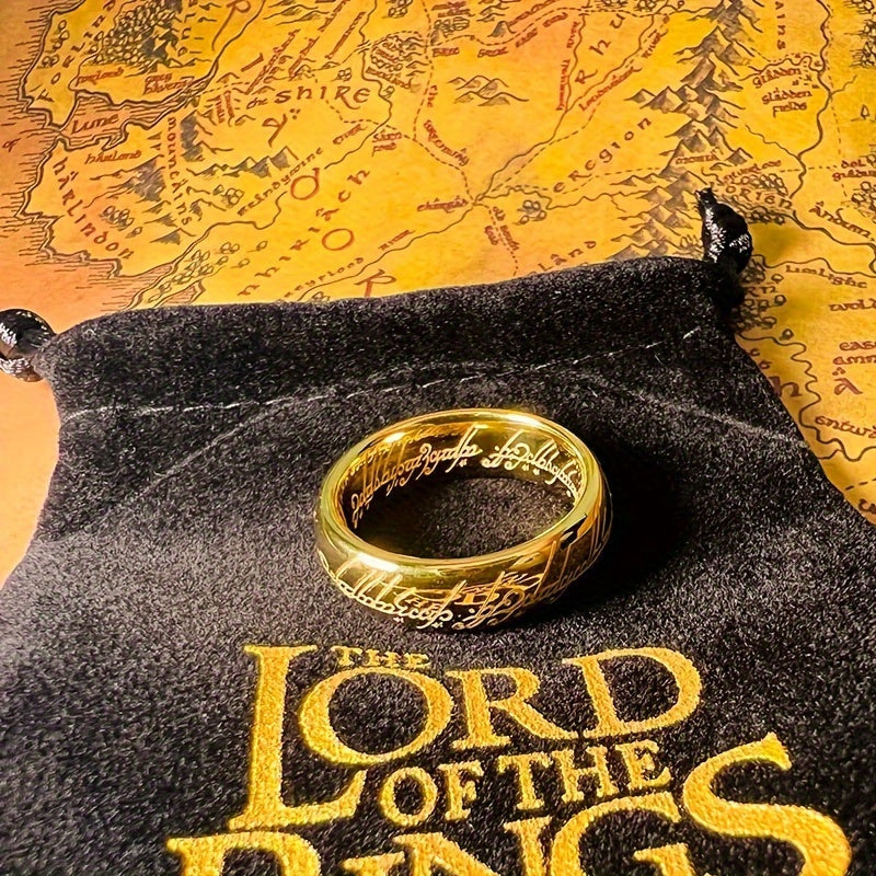 Men's Stainless Steel Ring Durable Titanium Steel Fashion Jewelry for Any Occasion