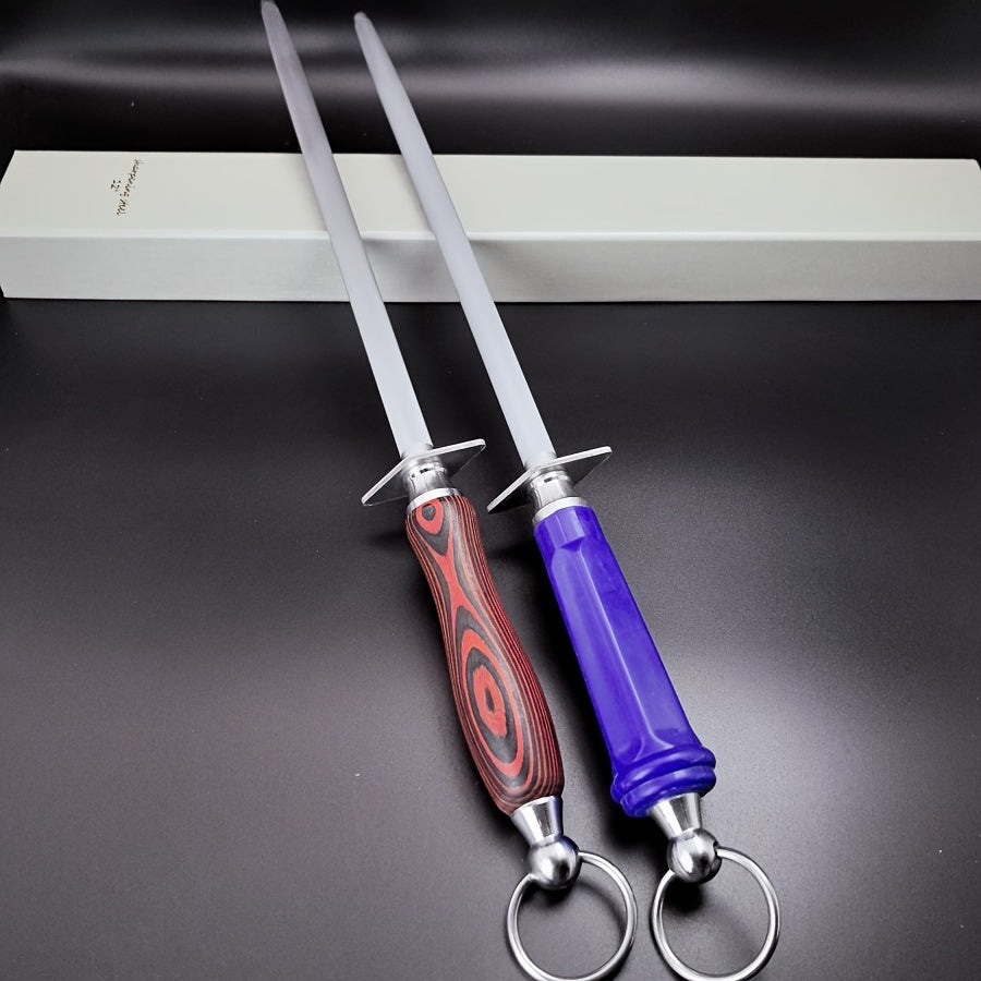 6000 Грит Супер Тонкий Высокая Твердость Нож для Мясника, точильный стержень из углеродистой стали, двусторонний лезвие, инструмент для уличной кухни